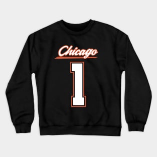 Justin Fields Chicago Bears Jersey Shirt Crewneck Sweatshirt